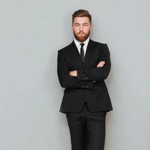 Mens Slim Fit Formal Suit