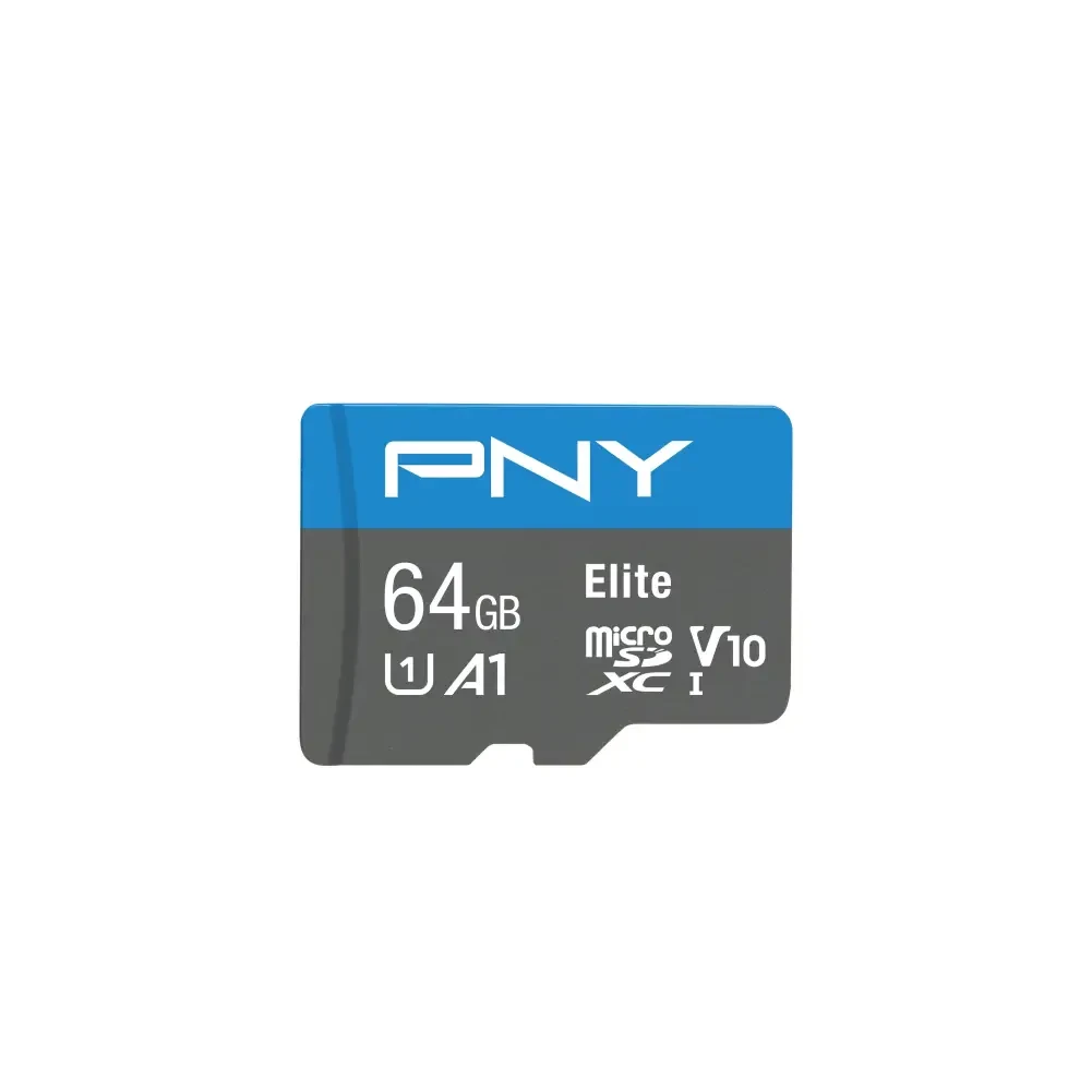 PNY Elite 64GB microSD Memory Card