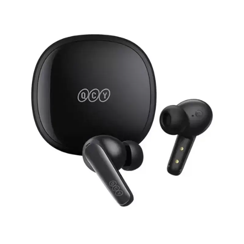 Wireless earbuds with soft-touch charging case