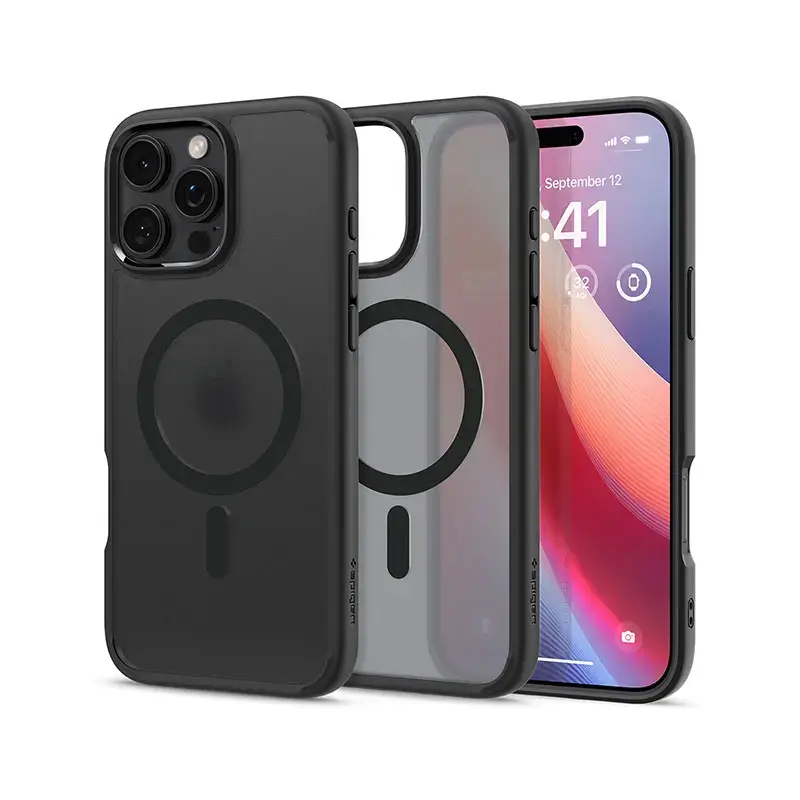 Frosted magnetic hybrid phone case