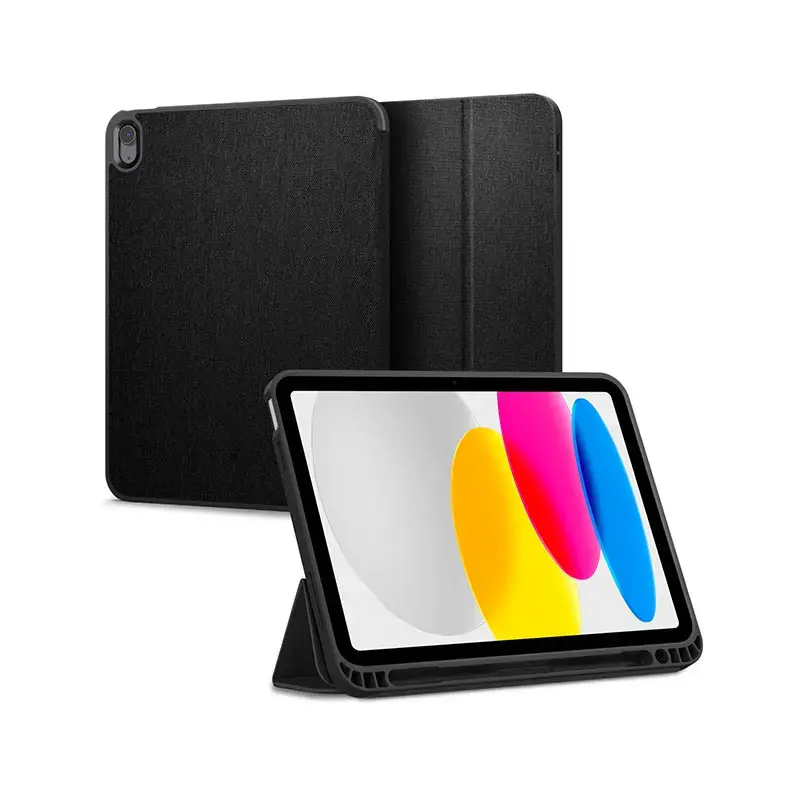 Fabric tri-fold smart case for 10.9-inch tablets