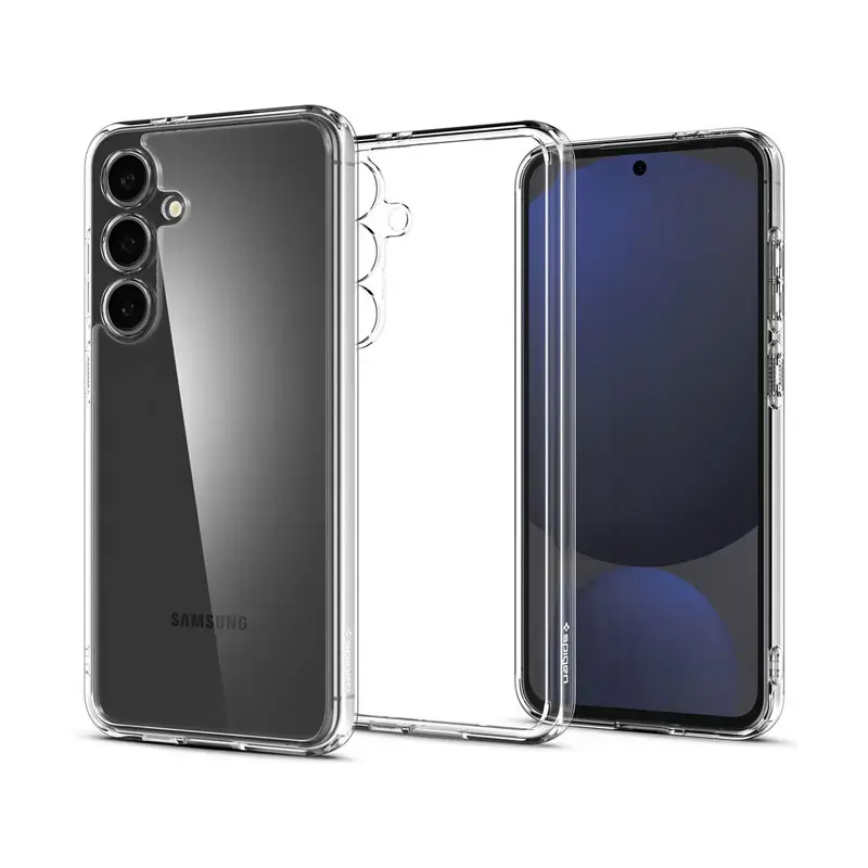 Crystal-clear hybrid phone case